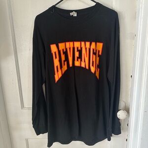 DRAKE- Black Long Sleeve 'REVENGE' and "summer sixteen" Graphic